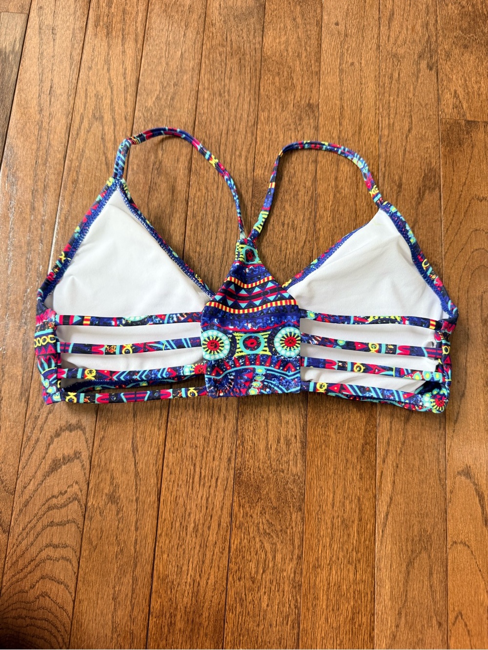 Multicolor Patterned Two-Piece BikiniSwim Set - Picture 3 of 9